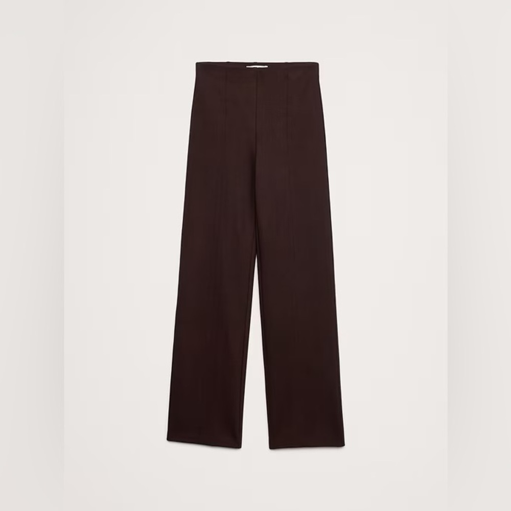 NWT! Banana Republic Brown Straight Everywhere Ponte Pant 445853 - Picture 4 of 5